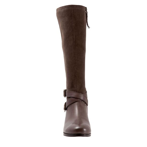 Trotters Womens Larkin Brown Boots (NWT) - Picture 3 of 7